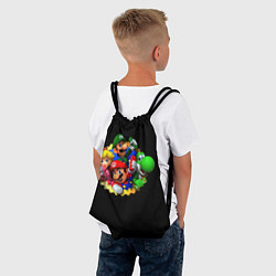 Рюкзак-мешок Марио, цвет: 3D-принт — фото 2