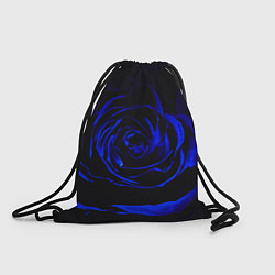 Рюкзак-мешок Синяя роза, цвет: 3D-принт