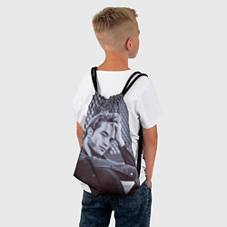 Рюкзак-мешок Роберт Паттинсон, цвет: 3D-принт — фото 2