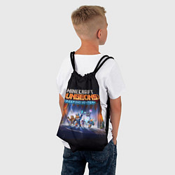 Рюкзак-мешок Minecraft Dungeons, цвет: 3D-принт — фото 2