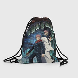 Рюкзак-мешок Jujutsu Kaisen Sukuna подземелье, цвет: 3D-принт