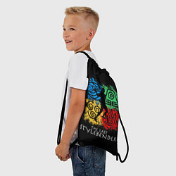 Рюкзак-мешок Исраэль Адесанья, цвет: 3D-принт — фото 2