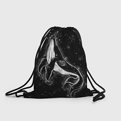 Рюкзак-мешок Космический Кит, цвет: 3D-принт