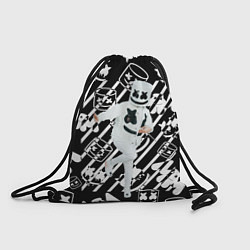 Рюкзак-мешок Marshmello Флексит, цвет: 3D-принт