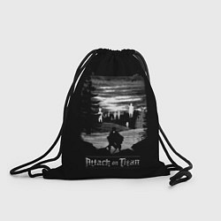 Рюкзак-мешок Атака на титанов, цвет: 3D-принт