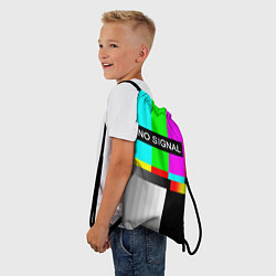 Рюкзак-мешок NO SIGNAL, цвет: 3D-принт — фото 2