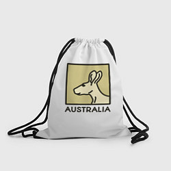 Рюкзак-мешок Australia, цвет: 3D-принт