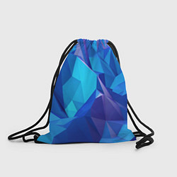 Рюкзак-мешок NEON CRYSTALLS, цвет: 3D-принт