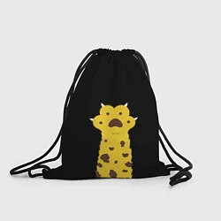 Рюкзак-мешок Лапа тигра, цвет: 3D-принт