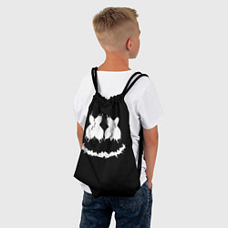 Рюкзак-мешок Marshmello Dark Smile, цвет: 3D-принт — фото 2