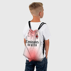 Рюкзак-мешок AC MILAN 2021 - ГОСТЕВАЯ, цвет: 3D-принт — фото 2