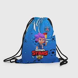Рюкзак-мешок BRAWL STARS SHELLY PSG, цвет: 3D-принт