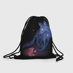Рюкзак-мешок Лиса и ее дух, цвет: 3D-принт