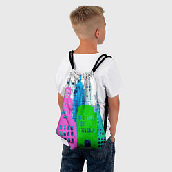 Рюкзак-мешок Город, цвет: 3D-принт — фото 2