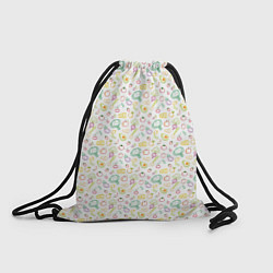 Рюкзак-мешок Овощной микс, цвет: 3D-принт