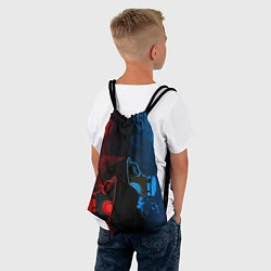 Рюкзак-мешок CORONA, цвет: 3D-принт — фото 2