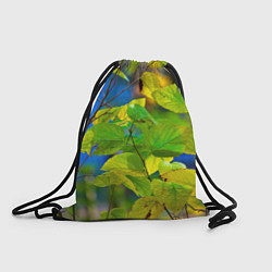 Рюкзак-мешок Листва, цвет: 3D-принт