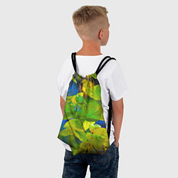 Рюкзак-мешок Листва, цвет: 3D-принт — фото 2