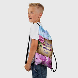 Рюкзак-мешок Лучшая Мама, цвет: 3D-принт — фото 2