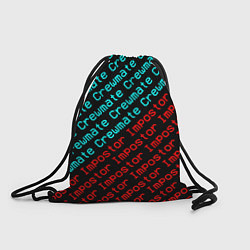 Рюкзак-мешок AMONG US - CrewmateImpostor, цвет: 3D-принт