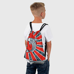 Рюкзак-мешок Карпы Кои, цвет: 3D-принт — фото 2