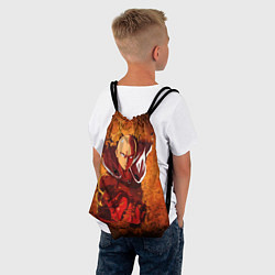 Рюкзак-мешок Ванпанчмен, цвет: 3D-принт — фото 2
