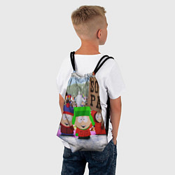 Рюкзак-мешок Южный Парк South Park, цвет: 3D-принт — фото 2