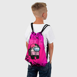 Рюкзак-мешок Among Us Sus Boy Z, цвет: 3D-принт — фото 2