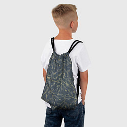 Рюкзак-мешок Веточки, цвет: 3D-принт — фото 2