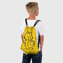 Рюкзак-мешок AMONG US - КОТИК, цвет: 3D-принт — фото 2