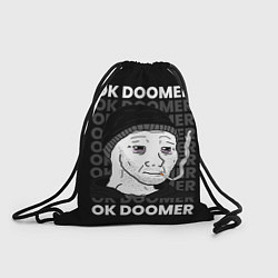 Рюкзак-мешок OK DOOMER, цвет: 3D-принт