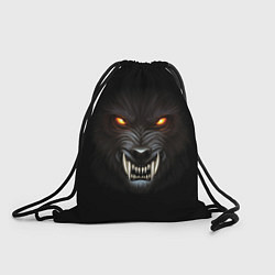 Рюкзак-мешок Злой Волк, цвет: 3D-принт