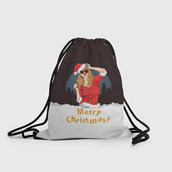 Рюкзак-мешок Merry Christmas, цвет: 3D-принт