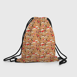Рюкзак-мешок Новогоднее Печенье, цвет: 3D-принт