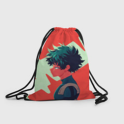 Рюкзак-мешок Мидория, цвет: 3D-принт