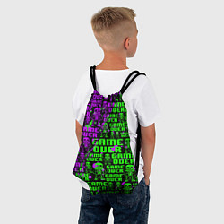 Рюкзак-мешок UNDERTALE, цвет: 3D-принт — фото 2