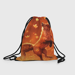 Рюкзак-мешок Лисенок, цвет: 3D-принт