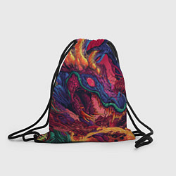 Рюкзак-мешок HYPER BEAST, цвет: 3D-принт