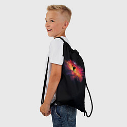 Рюкзак-мешок Галактика ъуъ, цвет: 3D-принт — фото 2