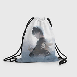 Рюкзак-мешок Черный клевер, цвет: 3D-принт
