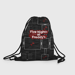 Рюкзак-мешок Five Nights At Freddy, цвет: 3D-принт