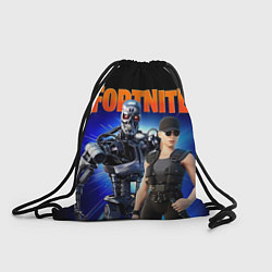 Рюкзак-мешок Fortnite терминатор, цвет: 3D-принт