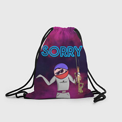Рюкзак-мешок Sorry CS GO, цвет: 3D-принт