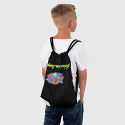 Рюкзак-мешок Киберблин 2077, цвет: 3D-принт — фото 2