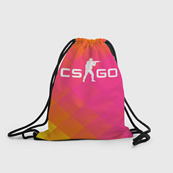 Рюкзак-мешок CS GO Disco Tech ver 1, цвет: 3D-принт