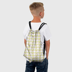 Рюкзак-мешок Лягушечки, цвет: 3D-принт — фото 2
