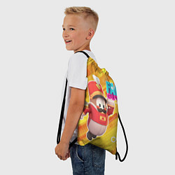 Рюкзак-мешок FALL GUYS Щелкунчик, цвет: 3D-принт — фото 2