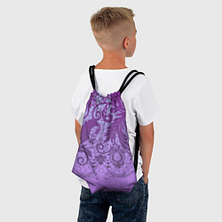 Рюкзак-мешок Кружево, цвет: 3D-принт — фото 2