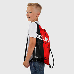 Рюкзак-мешок SCUM, цвет: 3D-принт — фото 2