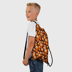 Рюкзак-мешок Баскетбольные Мячи, цвет: 3D-принт — фото 2